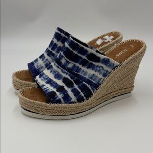TOMS Women's Monica Espadrille Wedge Sandals